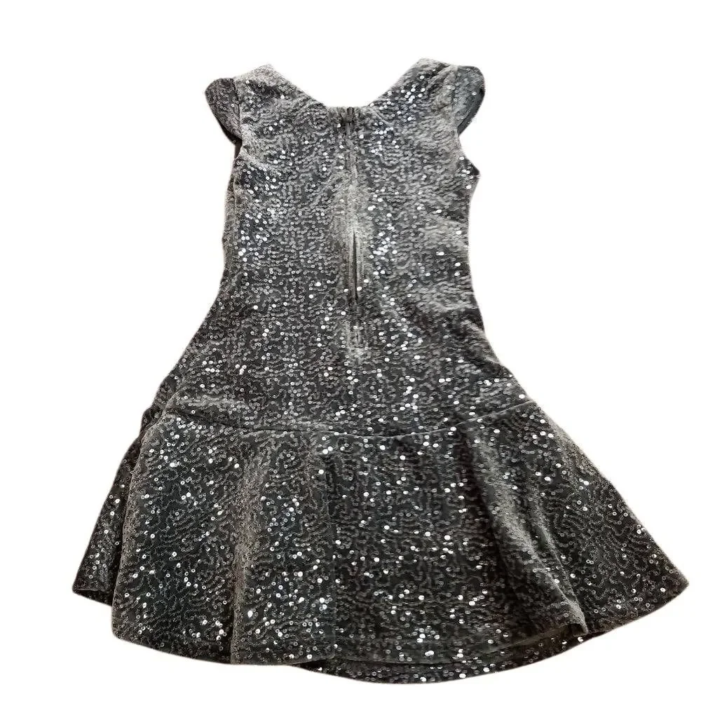 Children's Place sequin dress XS 4